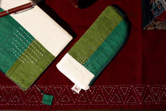 Luna Green Office Gift Combo -  Set of Daily Journal & Specs Cover