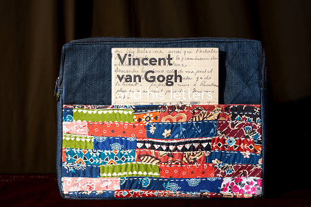 Earth Story Denim & Patchwork Laptop Sleeve Samsara  13"