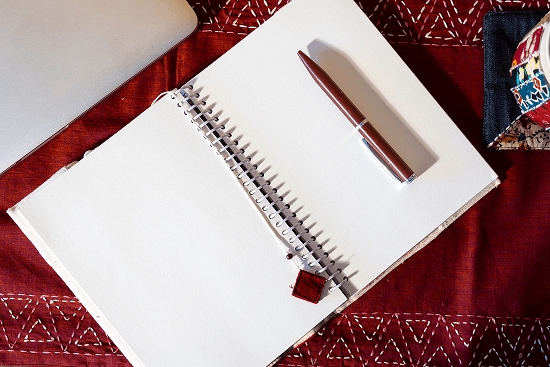 Ira Hand-Embroidered Mystic Delta Diary