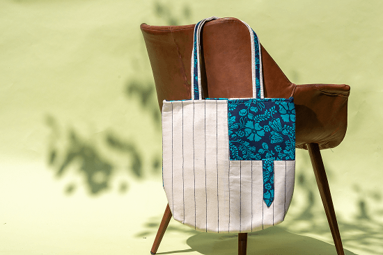 Bhumija Urban Essential Tote with Canvas and South cotton