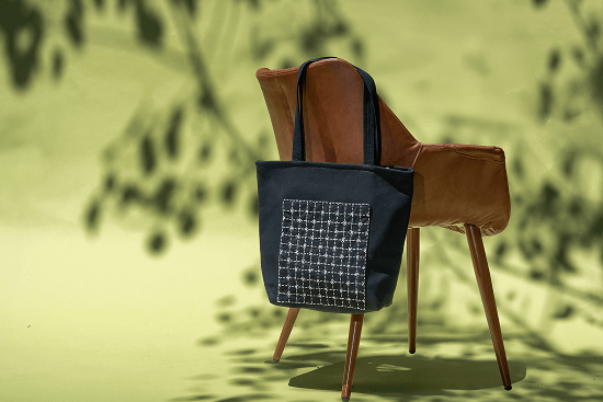 Ira Star Flower Denim Urban Essential Tote