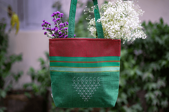 Bhumija Urban Essential Tote with Khun Fabric