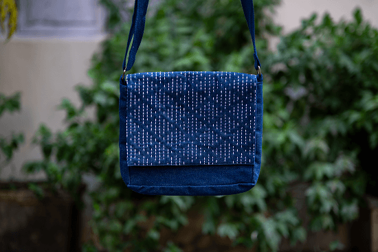Ira Messenger Bag Flap Spread