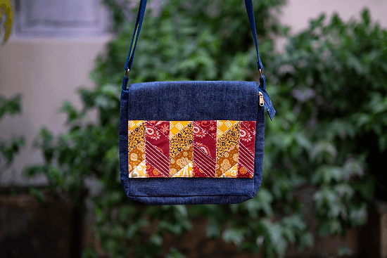 Earth Story Messenger Bag Sunshine Hues