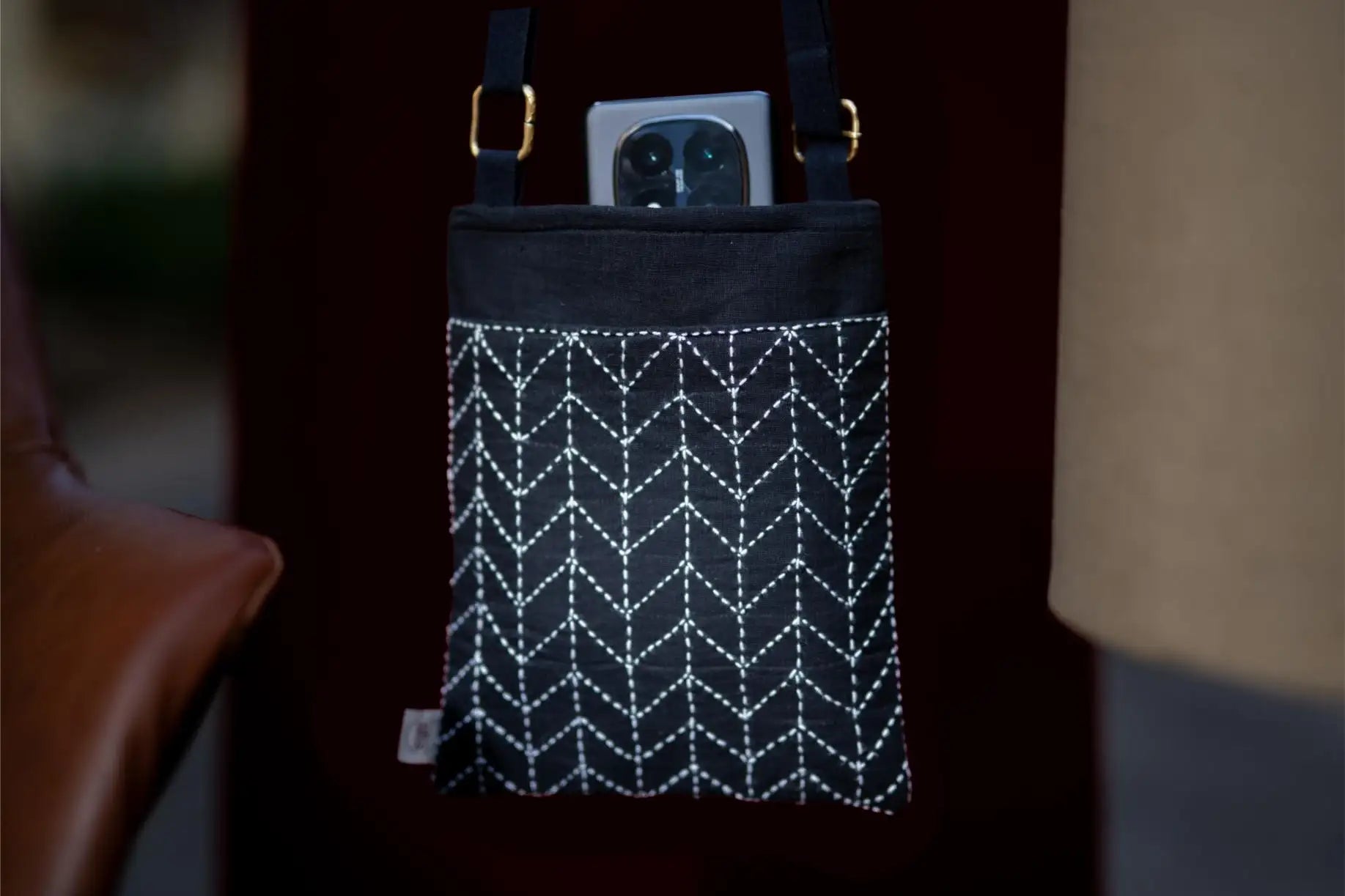 Ira  Chevron Sling Bag