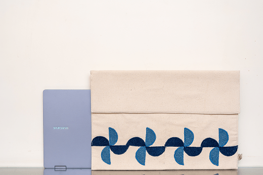 Luna Starlight Canvas Envelop Laptop Sleeve