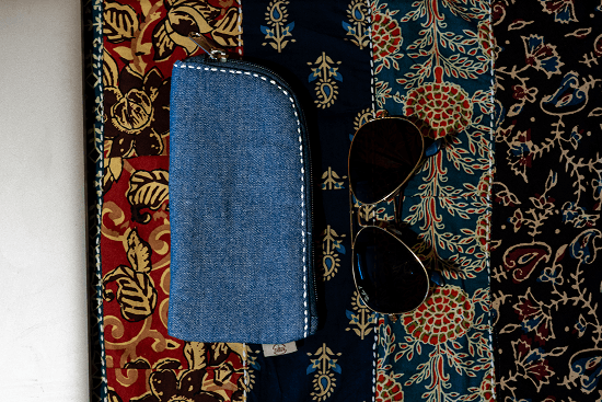 Luna Denim Eyewear Sleeve