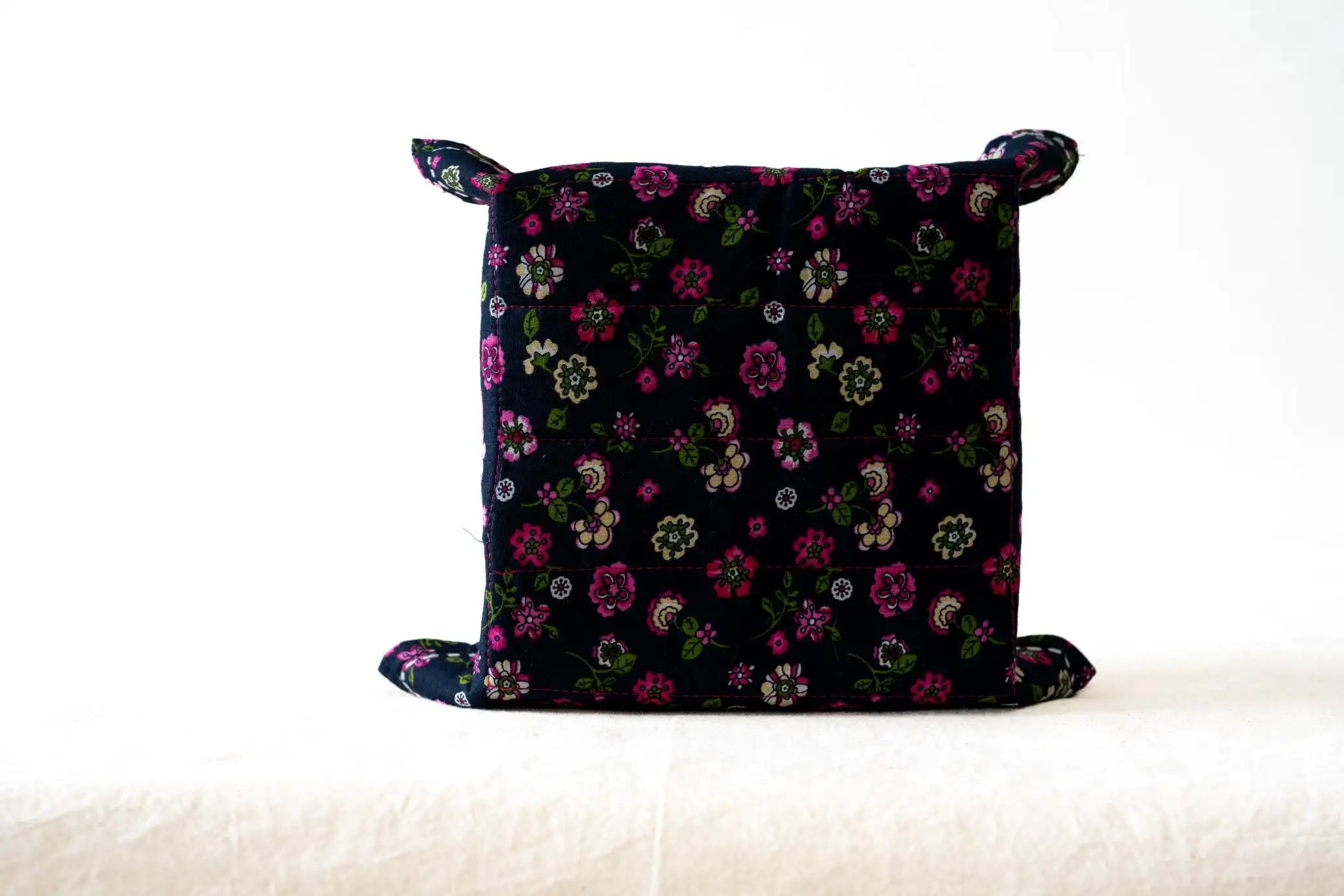 Bhumija - Fabric Tray - Cotton & Pink Cotton