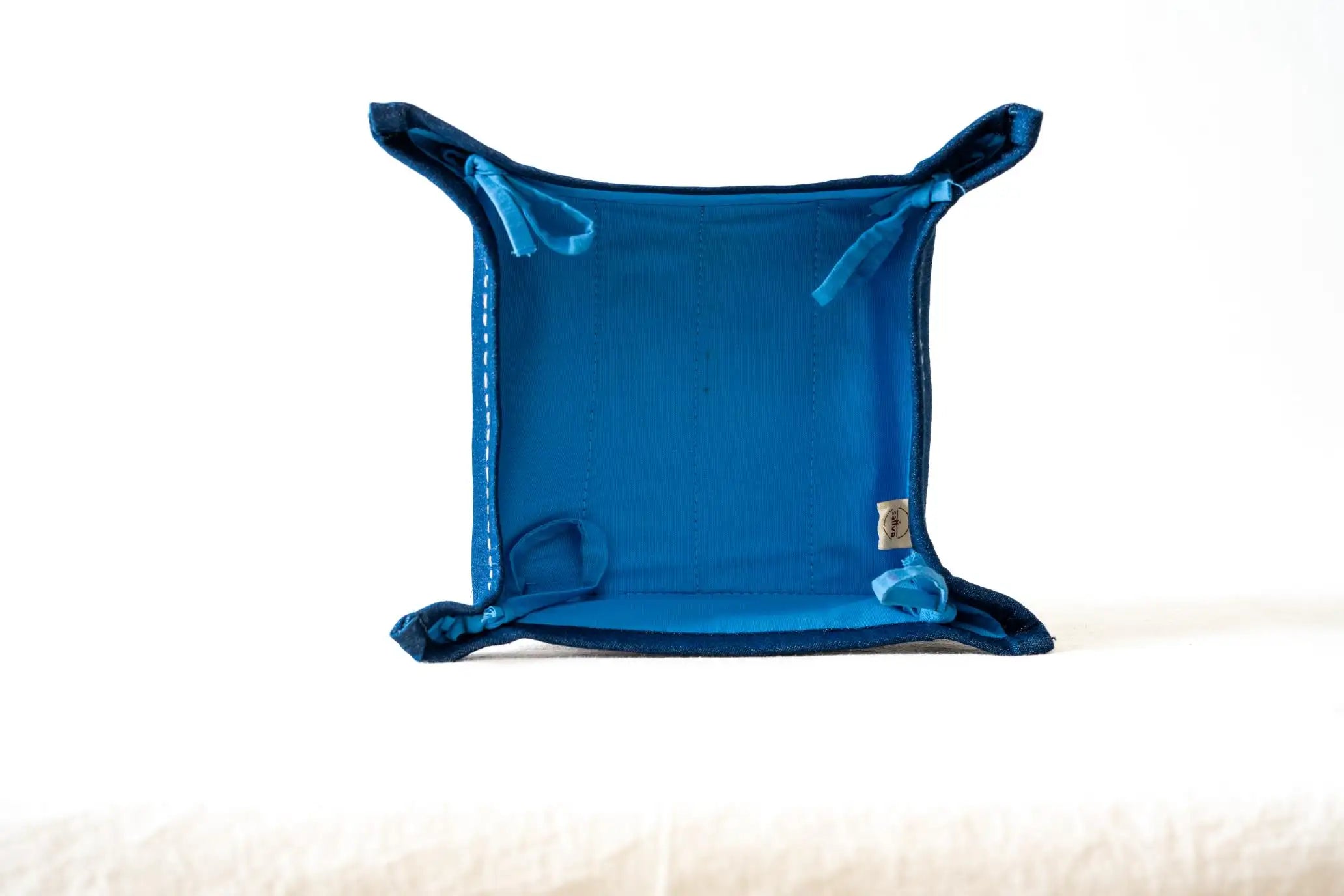 Bhumija - Fabric Tray - Denim & Blue Cotton
